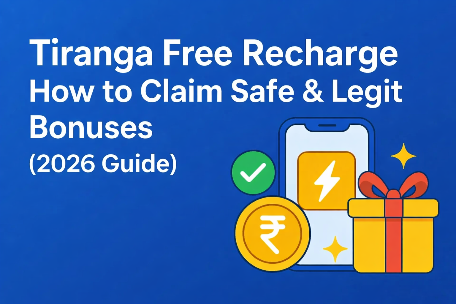 Tiranga Free Recharge: How to Claim Safe & Legit Bonuses (2026 Guide)